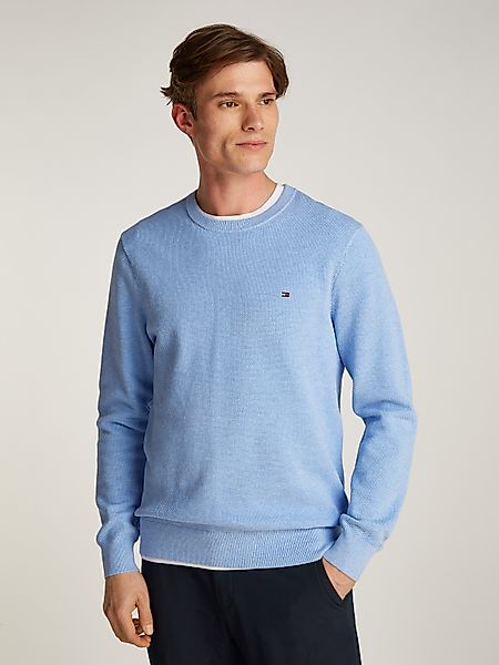 Tommy Hilfiger Rundhalspullover ESSENTIAL STRUCTURE CREW günstig online kaufen