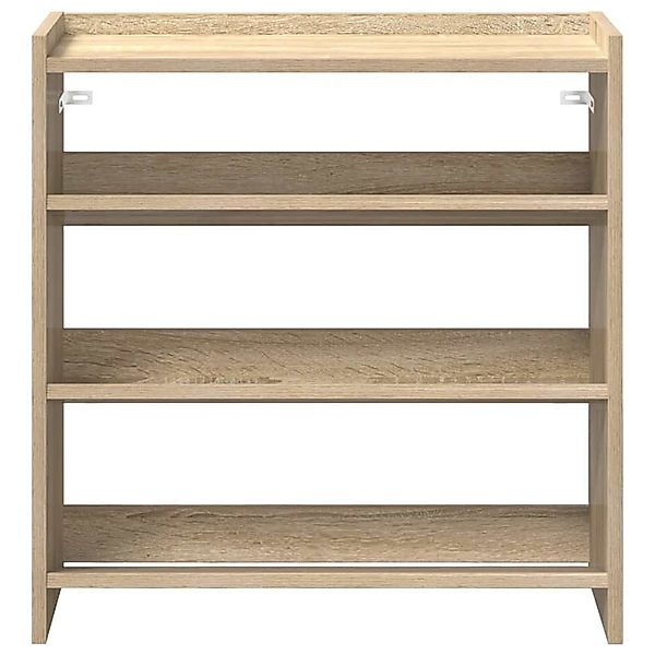 vidaXL Schuhregal Schuhregal Sonoma-Eiche 60x25x62 cm günstig online kaufen
