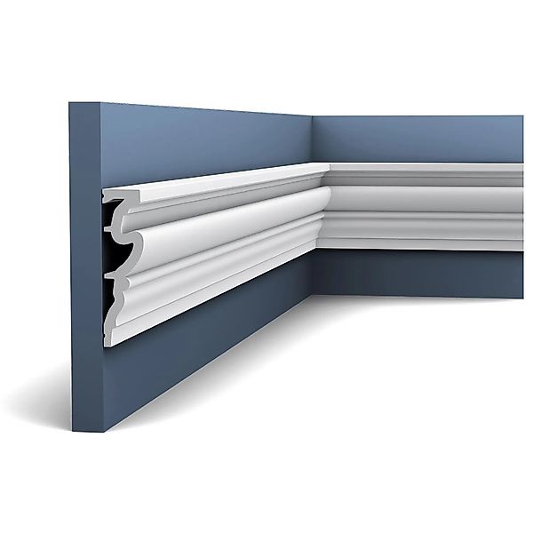 ORAC DECOR DX170-2300 LUXXUS Türumrandung Sockel Kabel Wand Decken Leiste 2 günstig online kaufen