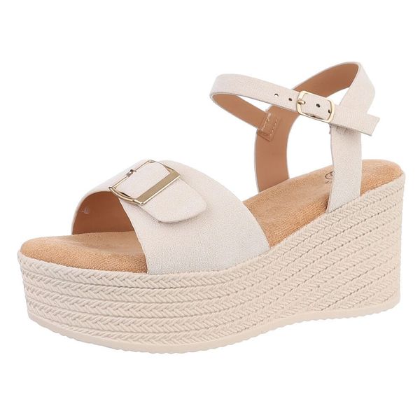 Ital-Design Elegante Plateau-Sandalen für jeden Anlass günstig online kaufen