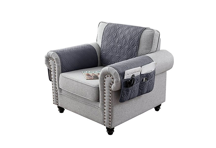 BTTO Sesselschoner Sofa Armlehnenbezüge,Sofahusse Sesselschoner mit Seitent günstig online kaufen