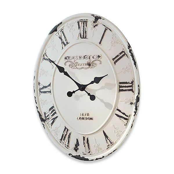 Mirabeau Wanduhr Uhr Soulières antikweiß günstig online kaufen
