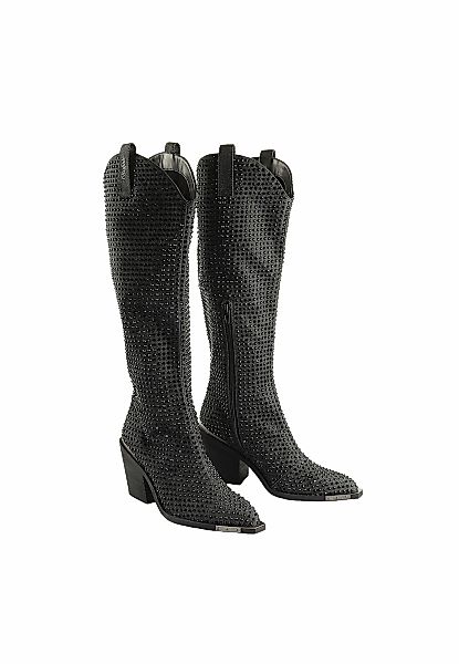 Buffalo Stiefel "Buffalo West Boot Hi Glam Vegan Denim" günstig online kaufen