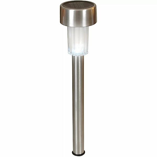 Näve LED-Solar-Erdspieß 8er-Set Silber 36 cm günstig online kaufen