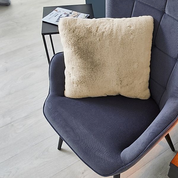 LUXOR living Fellkissen "Dekokissen Novara" Kunstfell, eckig, 40x40 cm, seh günstig online kaufen