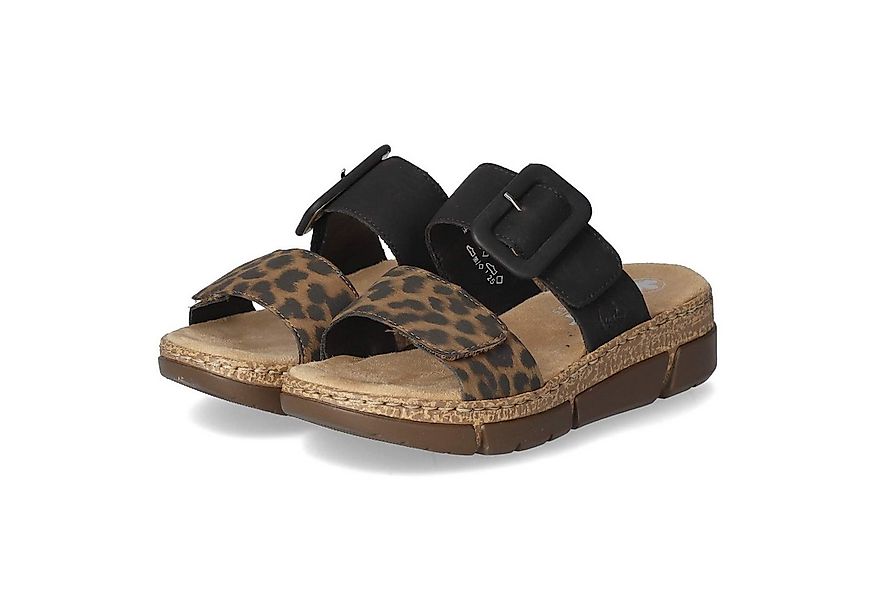 Rieker Rieker V2392-24 Damen Synthetik braun Pantolette günstig online kaufen