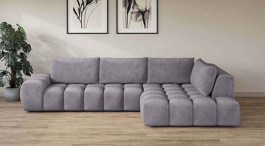 INOSIGN Ecksofa »AZITA klein, L-Form, elegant und bequem Designsofa«, lose günstig online kaufen