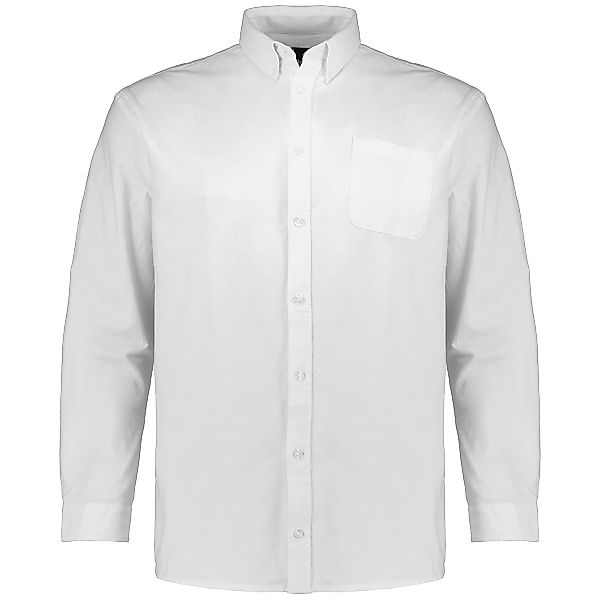 North Freizeithemd mit Elasthan Farbe weiß Größe: 6XL günstig online kaufen