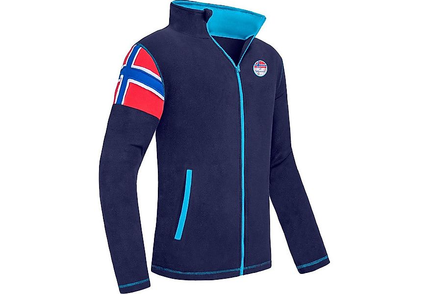Nebulus Fleecejacke REAL, P6722 - Herren, navy-malibu, XXL günstig online kaufen