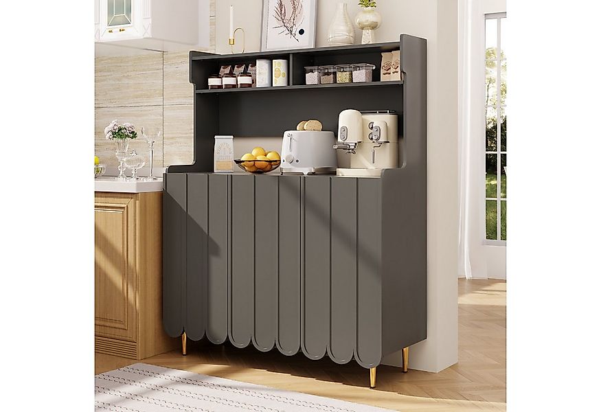 Odikalo Küchenbuffet Küchenschrank Sideboard Buffetschrank (Sideboard (120 günstig online kaufen