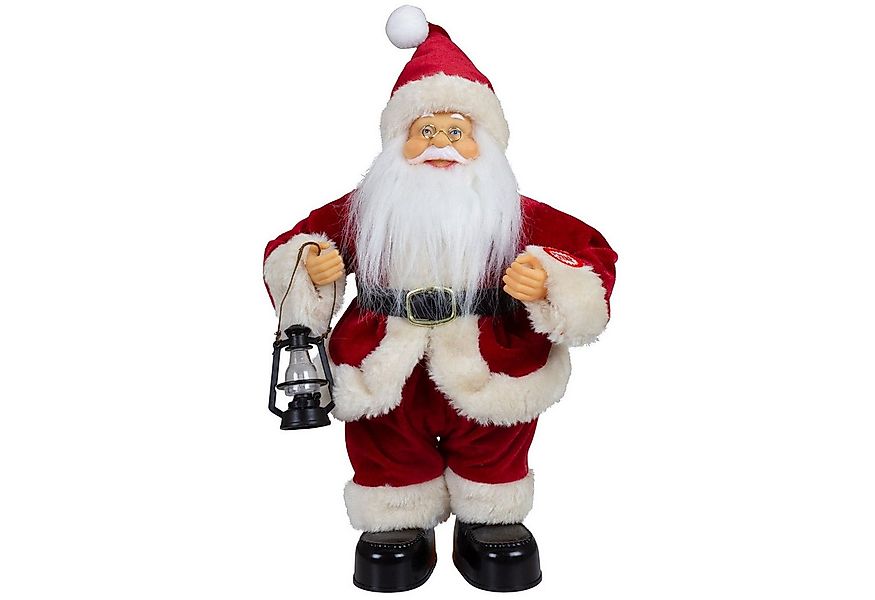 Christmas Paradise Weihnachtsmann 30 cm mit Animation (Deko Figur, 1 St., t günstig online kaufen