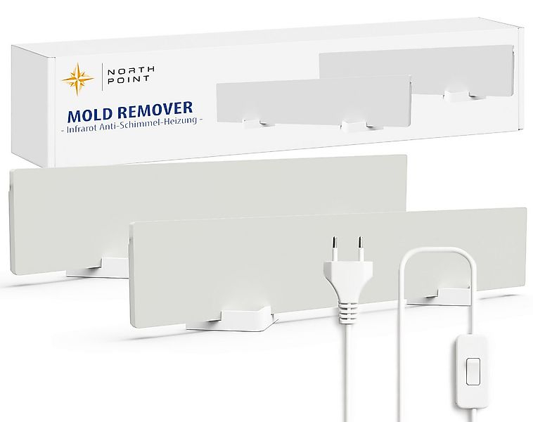 Northpoint Infrarotheizung Northpoint Infrarot Schimmelentferner 2er-Set Wa günstig online kaufen