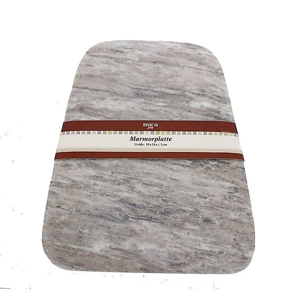 MICA Dekoteller Marmorplatte - hellgrau - günstig online kaufen