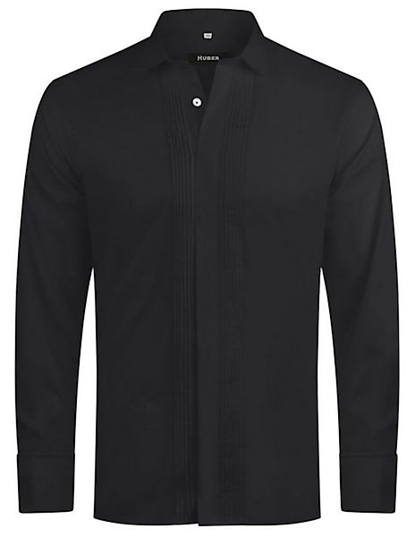 Huber Hemden Smokinghemd HU-0171 Kläppchen-Kragen, Plissee, Umschlag-Mansch günstig online kaufen