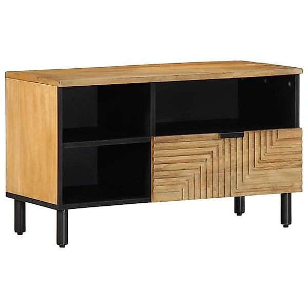 vidaXL TV-Schrank TV-Schrank Braun 80x33x46 cm Massivholz (1-St) günstig online kaufen