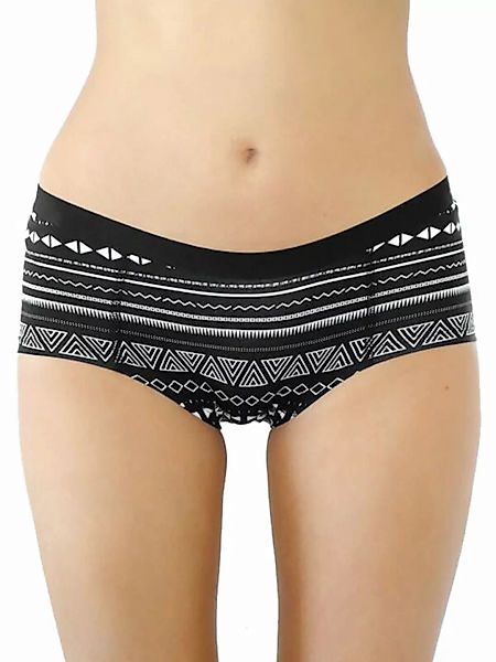 Damen Boyshort Hot Pants 2 Farben Bio-baumwolle Slip Panty günstig online kaufen