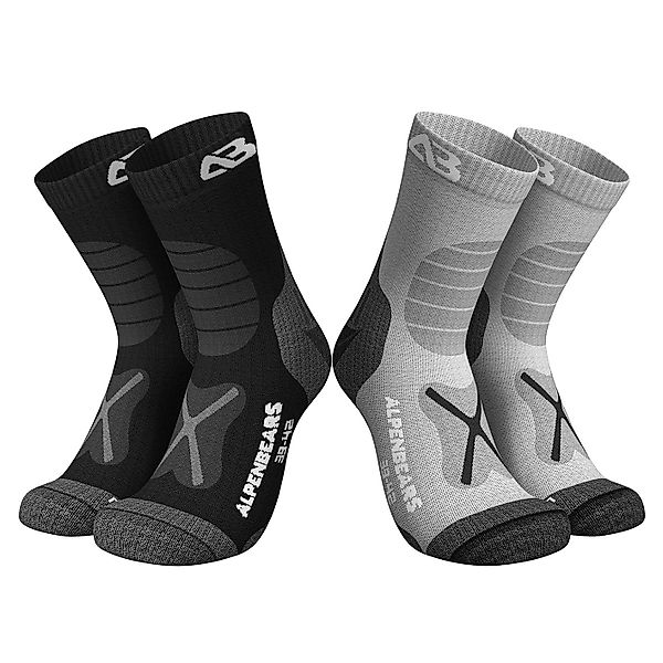 Alpen Bears Wandersocken 2er-Set Socken braun günstig online kaufen