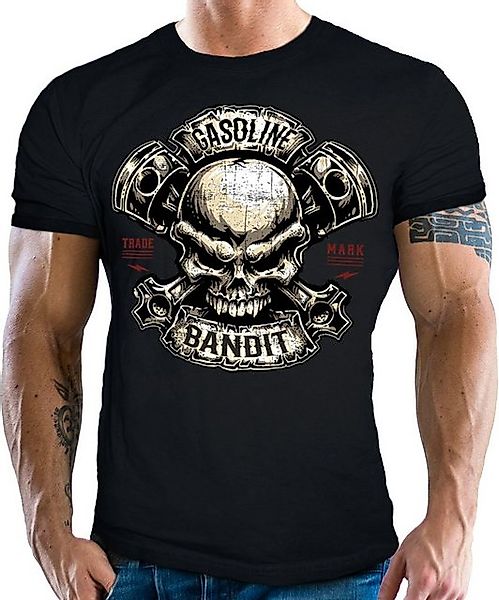 GASOLINE BANDIT® T-Shirt in schwarz für günstig online kaufen