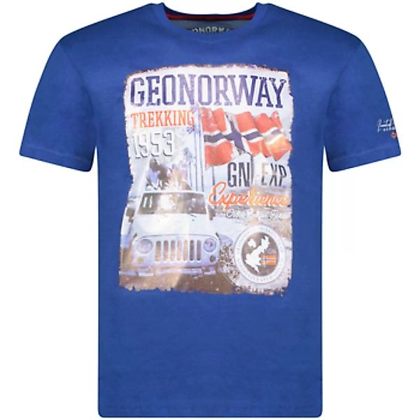 Geo Norway  T-Shirt SW1959HGNO-ROYAL BLUE günstig online kaufen