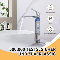 HOMELODY Waschtischarmatur Hohe Auslaufhöhe waschtischarmatur bad günstig online kaufen