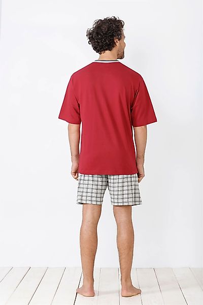 Hajo Schlafanzug Herren Shorty, Premium Cotton günstig online kaufen
