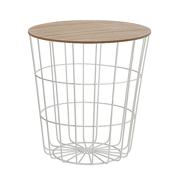Spetebo Beistelltisch Metall Gitterkorb Beistelltisch (Anzahl, 1-St., Stück günstig online kaufen