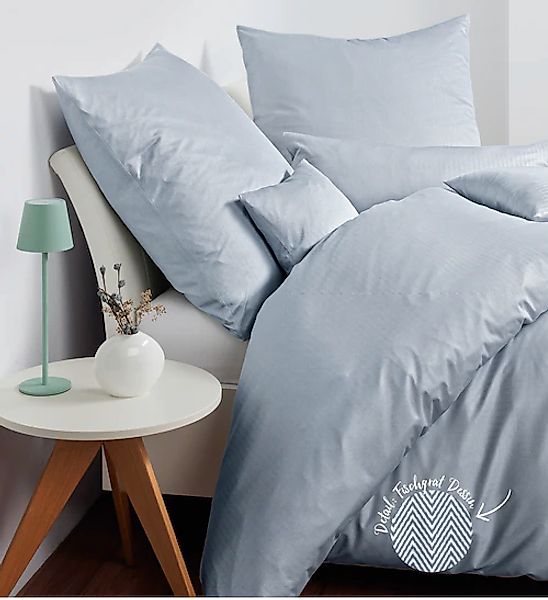 Janine Bettwäsche »Interlock-Jersey59000 3«, mit Reissverschluss günstig online kaufen