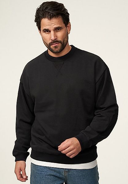 SOULSTAR Sweatshirt S2AGEO Herren Oversize Pullover mit Rundhals-Ausschnitt günstig online kaufen