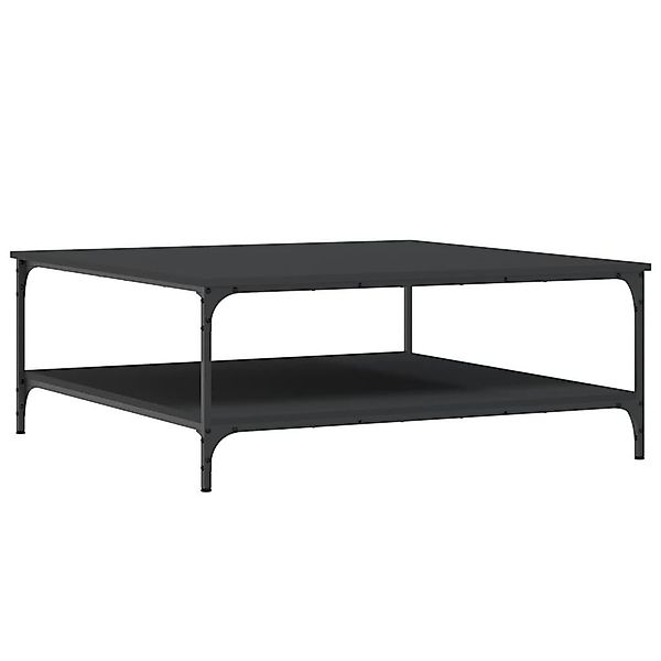 furnicato Couchtisch Schwarz 100x100x40 cm Holzwerkstoff günstig online kaufen