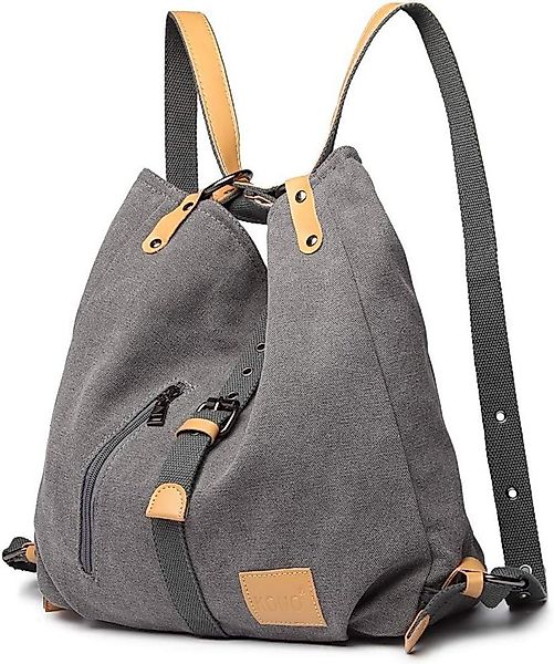LuxusKollektion Umhängetasche Canvas Rucksack Damen Groß günstig online kaufen