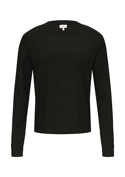 s.Oliver Strickpullover - Pullover - leichter Strickpullover mit Rundhalsau günstig online kaufen