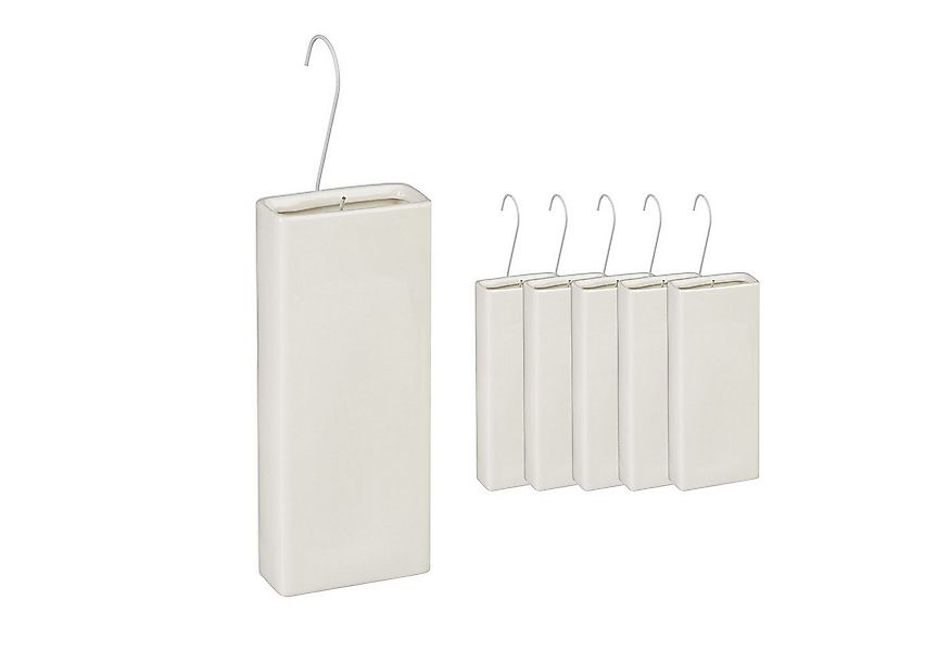relaxdays Luftbefeuchter Heizkörper 6er Set, weiß günstig online kaufen