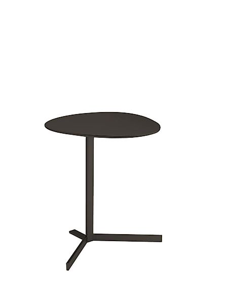 Birdy Kiesel Beistelltisch oval cappuccino H: 45cm günstig online kaufen