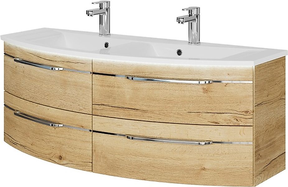 Saphir Waschtisch »Serie 7045 Mineralmarmor-Waschtisch und Unterschrank, 13 günstig online kaufen