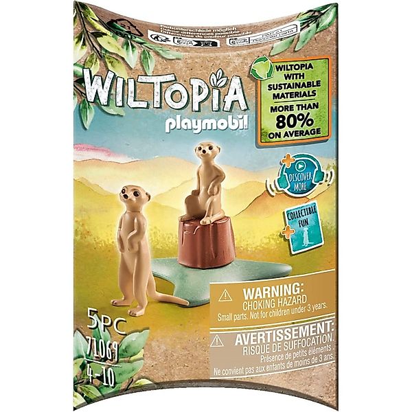Playmobil® 71069 Wiltopia Erdmännchen Konstruktions-Spielset günstig online kaufen