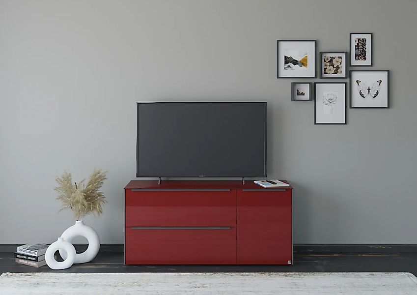 set one by Musterring Lowboard "Reno" 1 Stk. tlg. Mit Gleitern und in versc günstig online kaufen