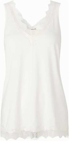 rosemunde Unterziehshirt "Billie Tank Top", Vintage-Spitzenbesatz an V- Aus günstig online kaufen