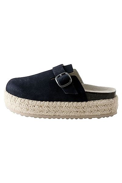 Next Forever Comfort® Leder-Espadrille-Clogs Mules (1-tlg) günstig online kaufen
