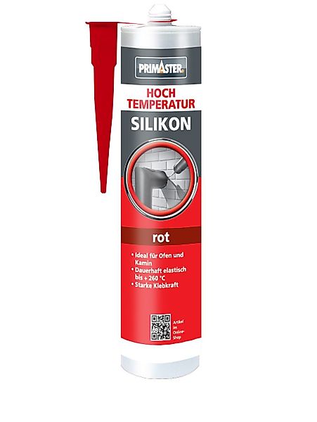 Primaster Silikon Primaster Hochtemperatur Silikon rot günstig online kaufen