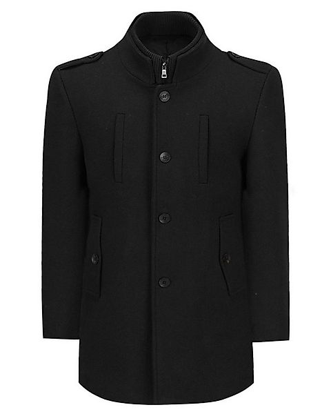 Allthemen Wollmantel Herren Kurzer Wintermantel mit abnehmbarem Innenfutter günstig online kaufen