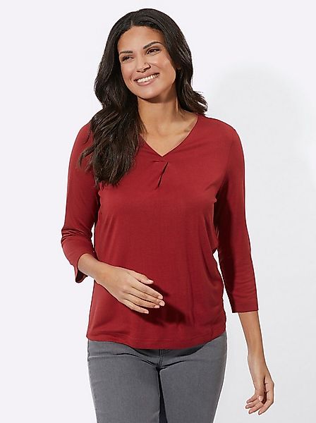 Sieh an! T-Shirt V-Shirt 3/4-Arm günstig online kaufen