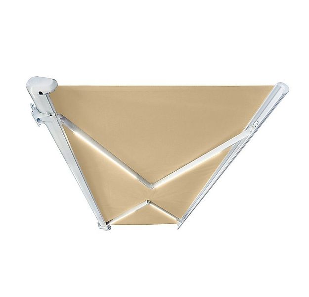 HOME DELUXE Markise ELOS LED Vollkassettenmarkise (Komplettset) mit LED – B günstig online kaufen