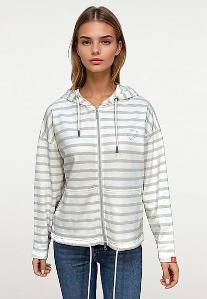 Frieda & Freddies NY Kurzjacke Sweat Jacket mit Kontrastverarbeitung günstig online kaufen