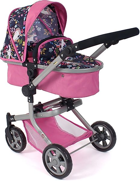 CHIC2000 Kombi-Puppenwagen Mika, Einhorn, mit schwenkbaren günstig online kaufen
