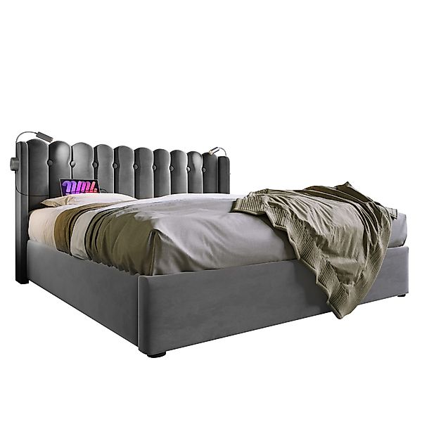 BlingBin Einzelbett Polsterbett (1-tlg., Ladefunktion und günstig online kaufen