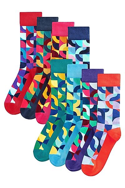 Next Kurzsocken Gemusterte Socken im 8er-Pack (8-Paar) günstig online kaufen