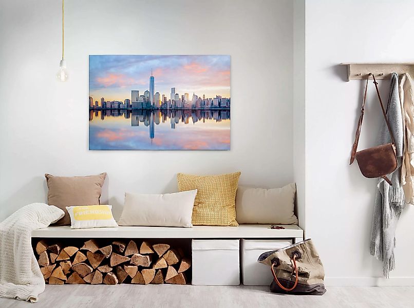 A.S. Création Leinwandbild "Skyline NY", Kunst-New York-Kinder, (1 St.), Sk günstig online kaufen