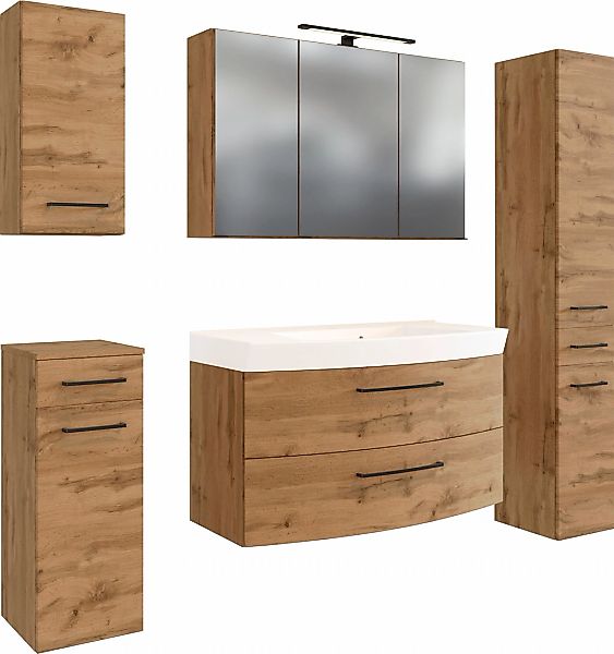 welltime Badmöbel-Set "Chicago" 5 Stk. tlg. günstig online kaufen