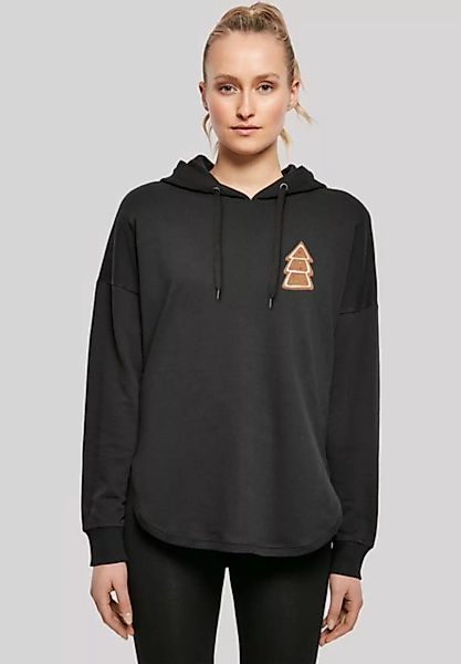 F4NT4STIC Kapuzenpullover Gingerbread Lebkuchen Tree Print günstig online kaufen