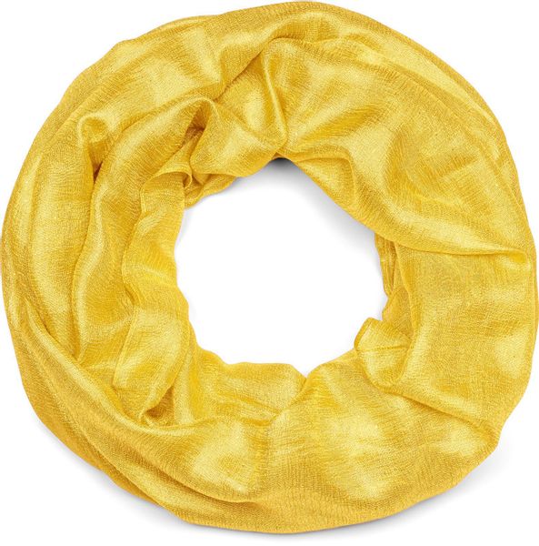 styleBREAKER Loop Seidiger Einfarbiger Loop Glitzer, günstig online kaufen